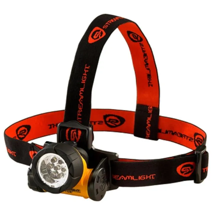 Streamlight Septor 61052 Impact And Water Resistant LED Headlamp, Yellow, 1 Each