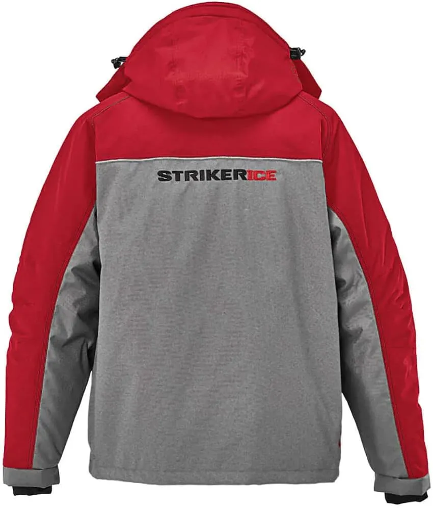 Striker Men's Hardwater Windproof Water-Resistant Insulated Outdoor Ice Fishing Jacket with Sureflote Flotation Technology
