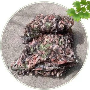 Sunscreen Camouflage Net, Hunting Camo Netting, 1.5x3/2x4/3x5/4x6/5x8m Military Camouflage Shade Netting, for Pergola/Patio/car Cover,cp-2x5m/6.6 * 16.4ft