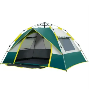Tent Automatic Camping Tent 3-4 Person Easy Instant Setup Tourist Family Backpacking Tent for Hiking Fishing for Hiking Travel