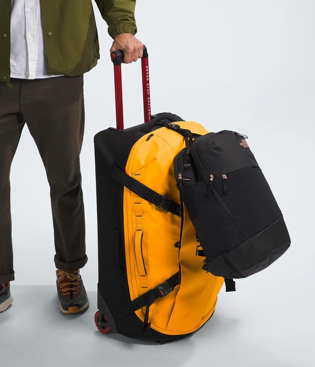 THE NORTH FACE Base Camp Rolling Thunder—28 - PFAS Free, Summit Gold/TNF Black-NPF, One Size