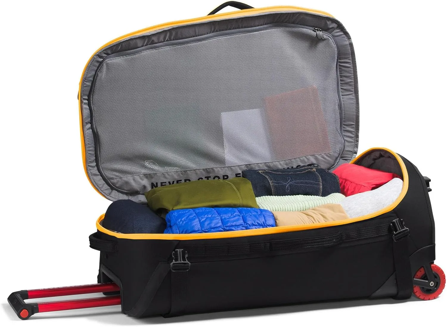 THE NORTH FACE Base Camp Rolling Thunder—28 - PFAS Free, Summit Gold/TNF Black-NPF, One Size