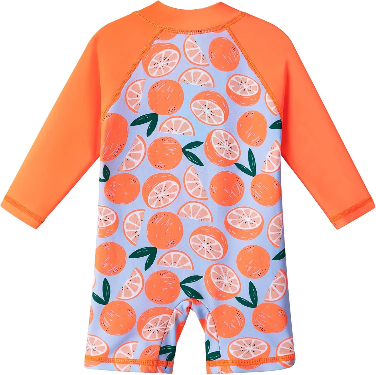 Toddler Girls One Piece Rash Guard Swimsuit Kid Swimwear Sun Suit Short UPF 50  Sun Protection with Sun Hat