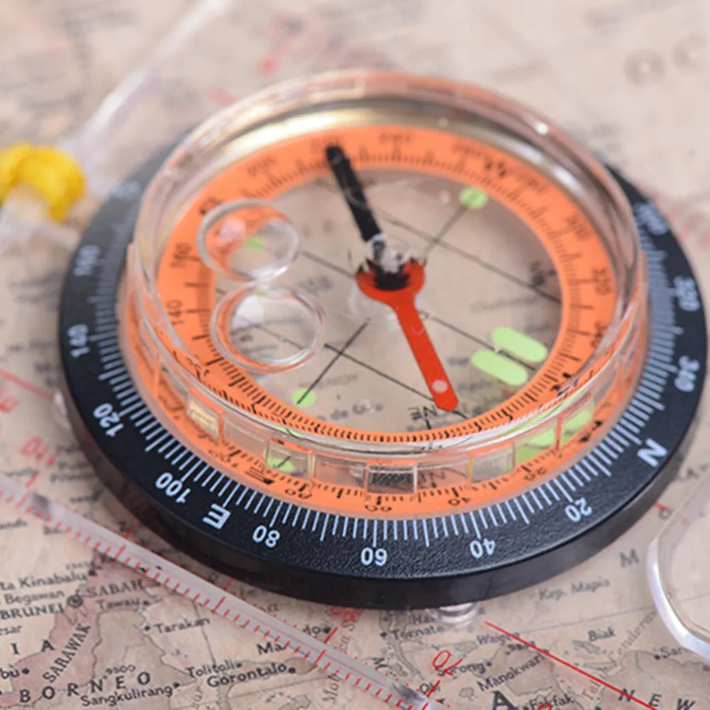 Transparent Compass Direction Guide