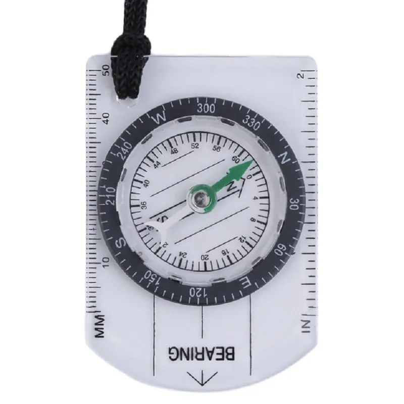 Transparent Plastic Compass