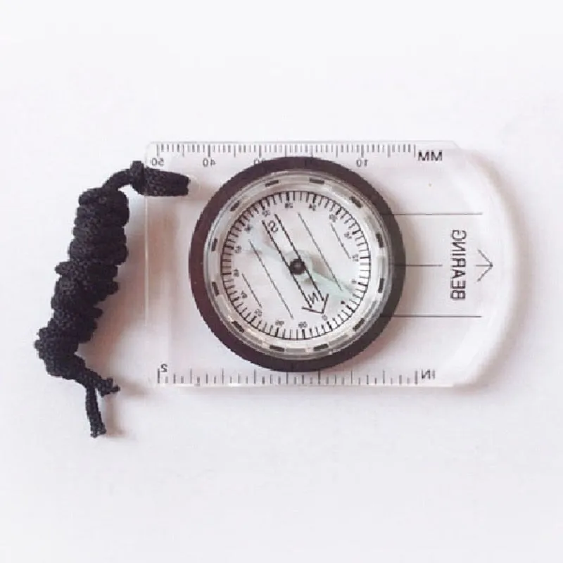 Transparent Plastic Compass