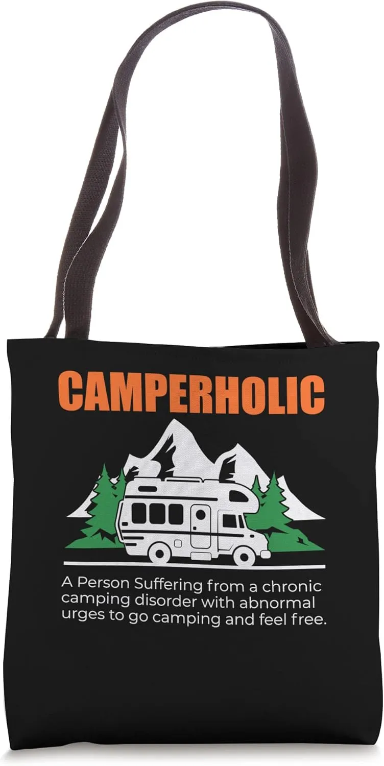 Travel Suffering From A Camping Trailer Disorder Camper Tote Bag