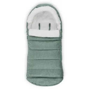 UPPAbaby CozyGanoosh Footmuff - Easily Attaches to UPPAbaby Strollers   RumbleSeat - Ultra-plush, Weather-Proof - Winter Stroller Cover - Gwen (Green Mélange)