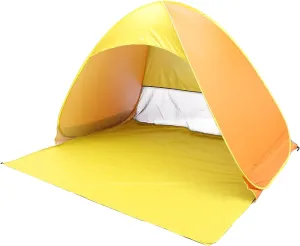 Vaguelly Fully Automatic Tent Quick Setup Beach Sunshade for Outdoor Activities