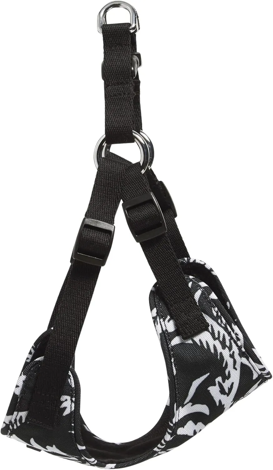 Vera Bradley Women's Recycled Lighten Up Water-repellent Adjustable Pet Harness With Fleece Lining, Glass Vines, Small