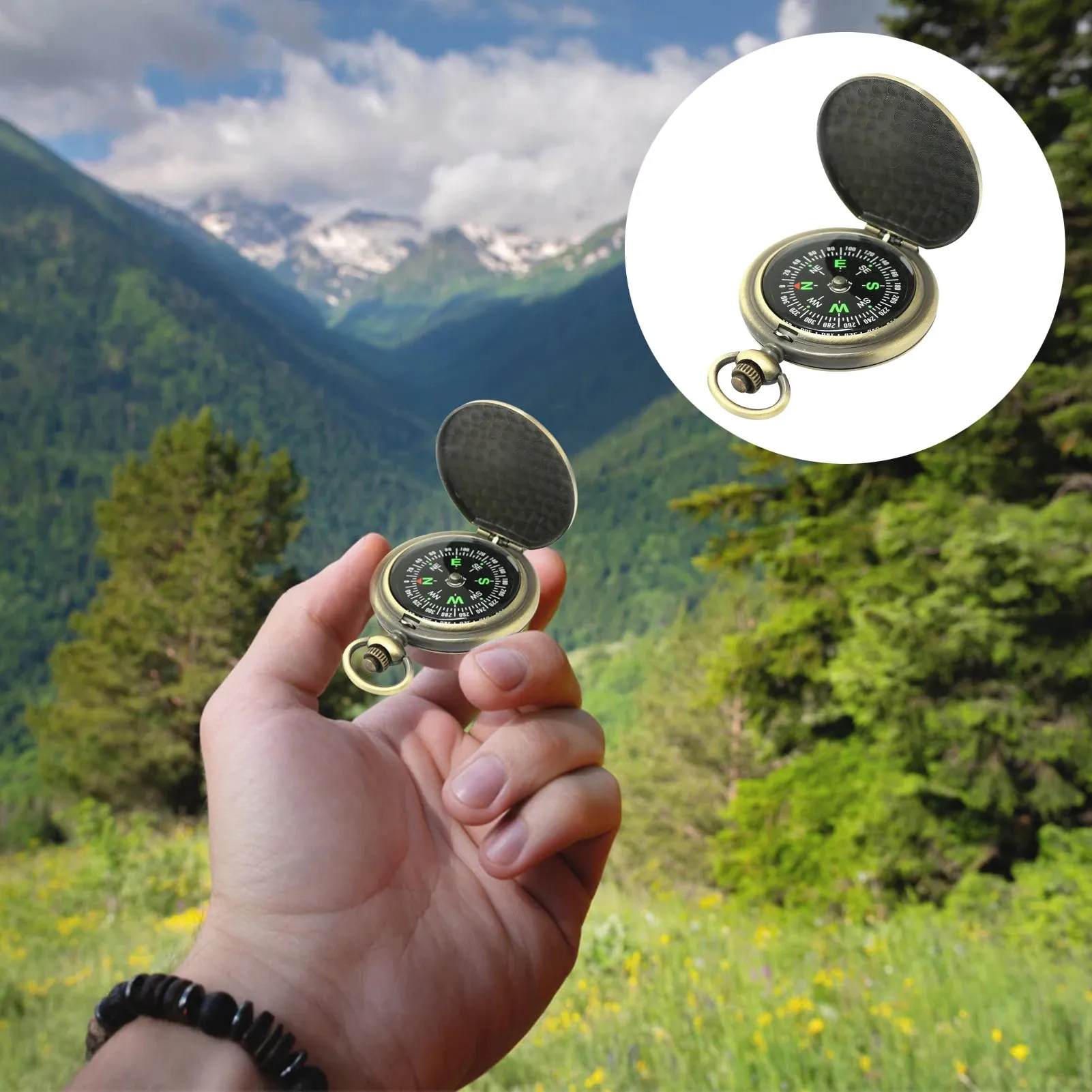 Vintage Portable Compass