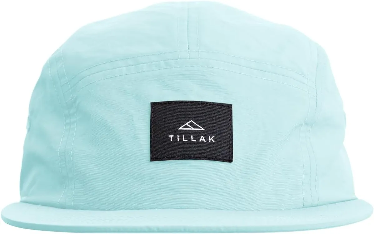 Wallowa Camp Hat, Lightweight Nylon 5 Panel Cap with Snap Closure