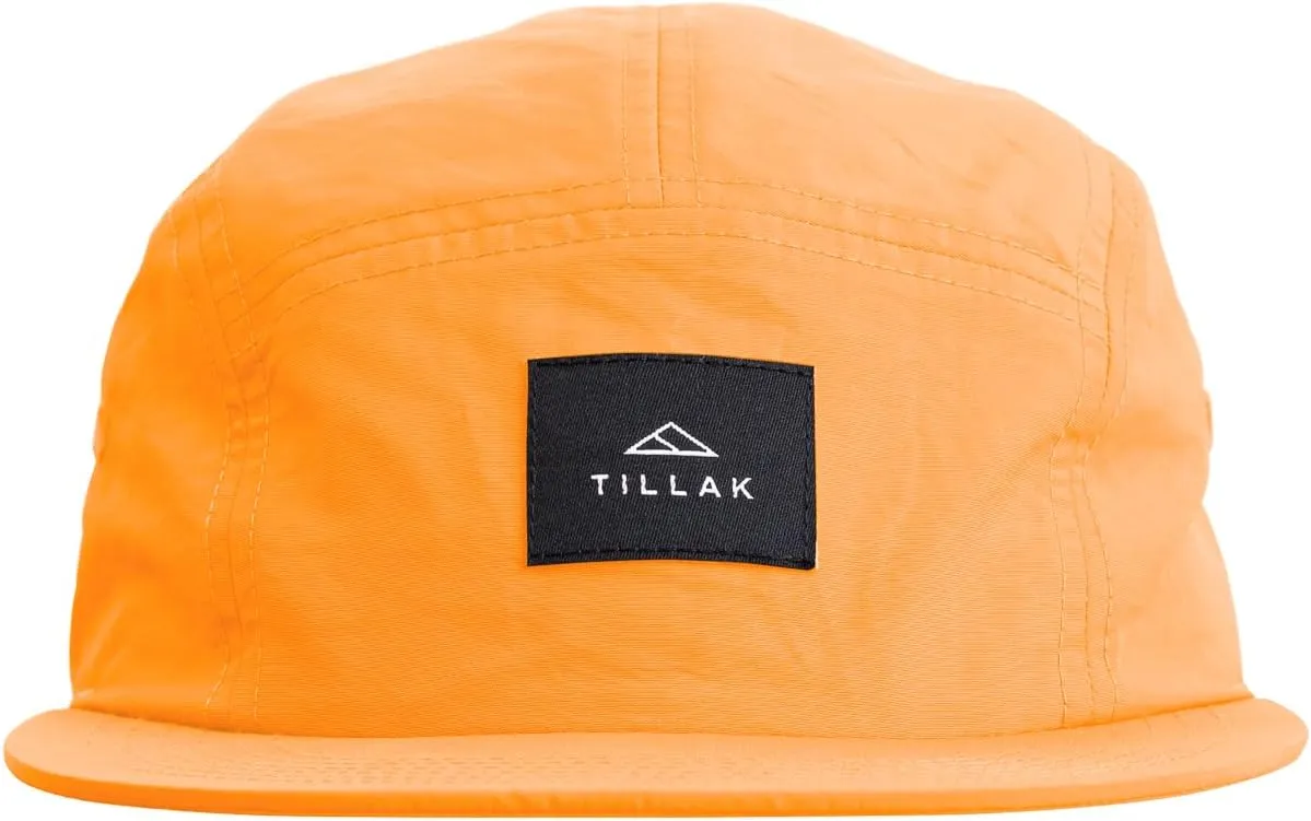 Wallowa Camp Hat, Lightweight Nylon 5 Panel Cap with Snap Closure