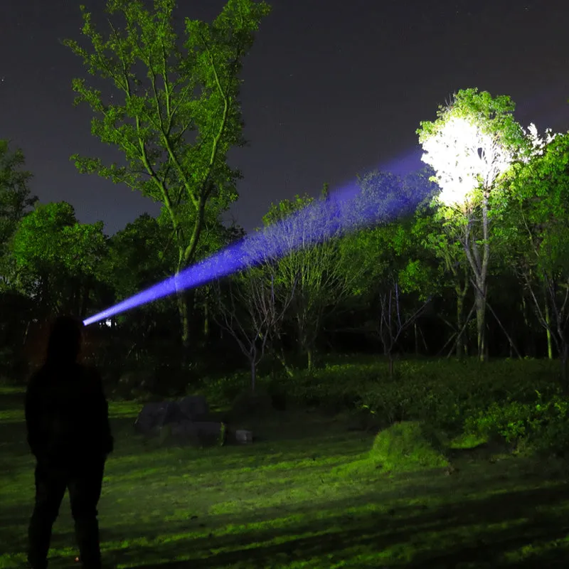 Waterproof Bright Rechargeable Headlamp Flashlight