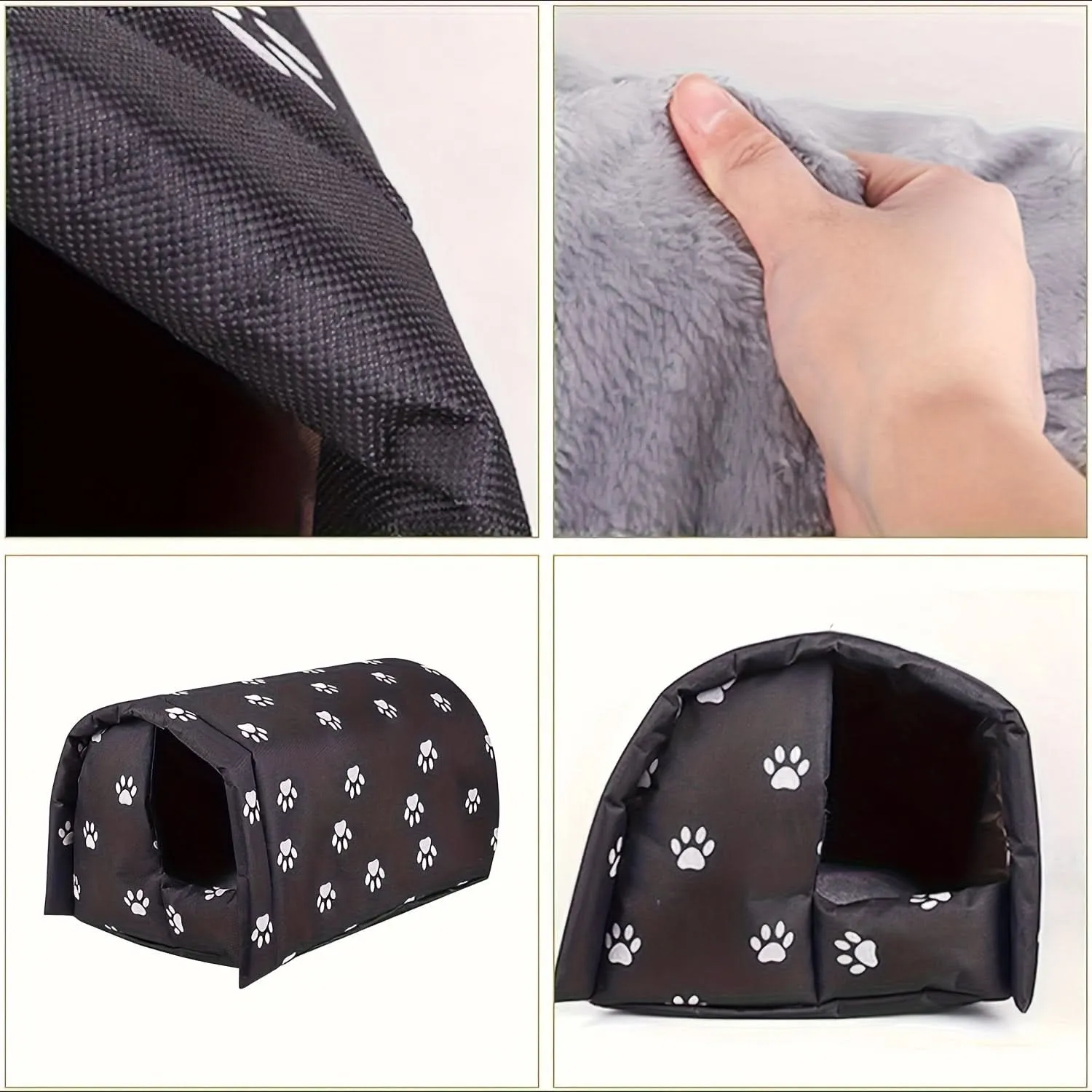 Waterproof Foldable Outdoor Cat Shelter Bed