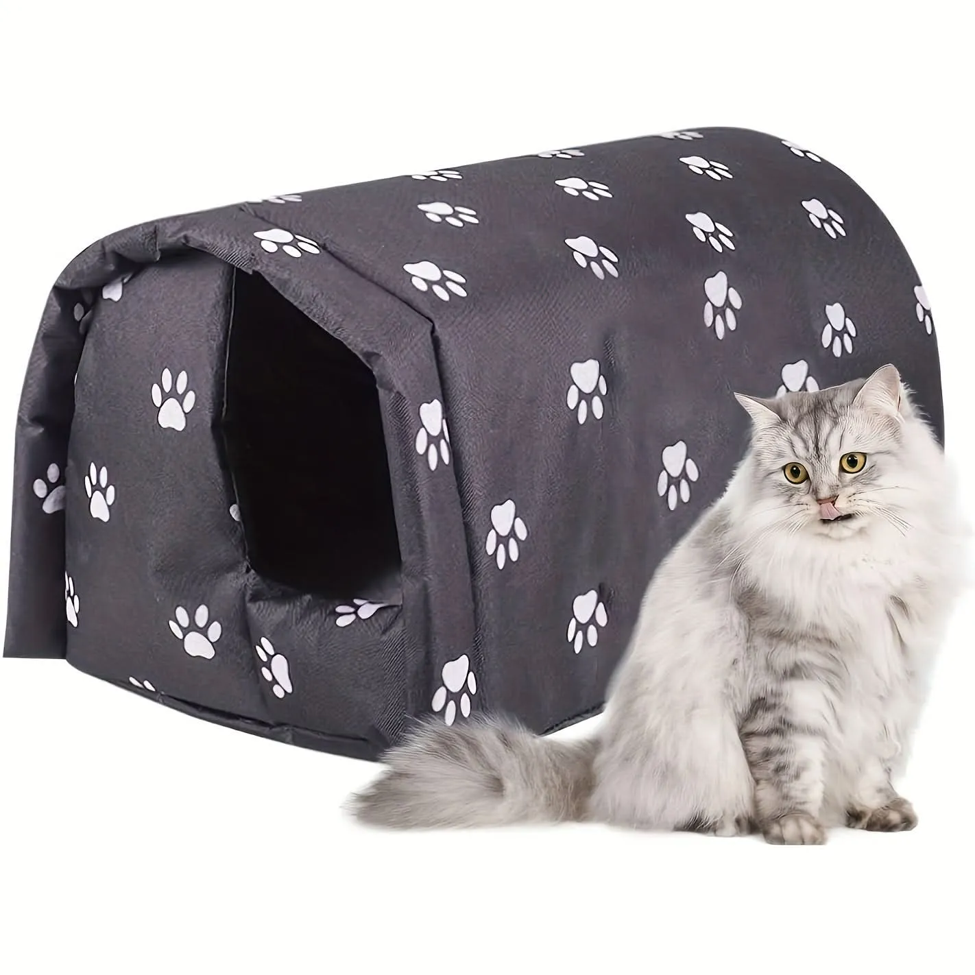 Waterproof Foldable Outdoor Cat Shelter Bed