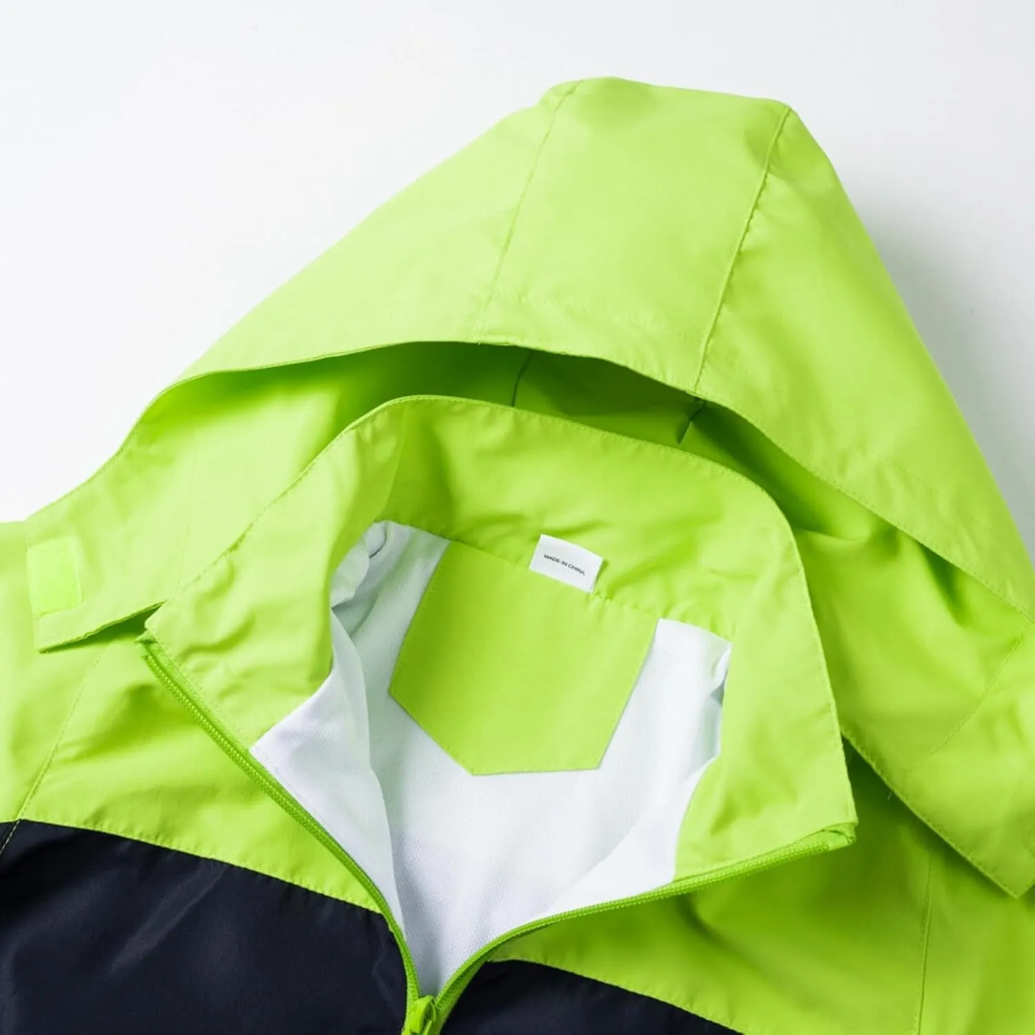 Waterproof Hooded Jacket for Boys Girls,Kids Raincoats Outdoor Windbreaker Dinosaur Rain Jacket