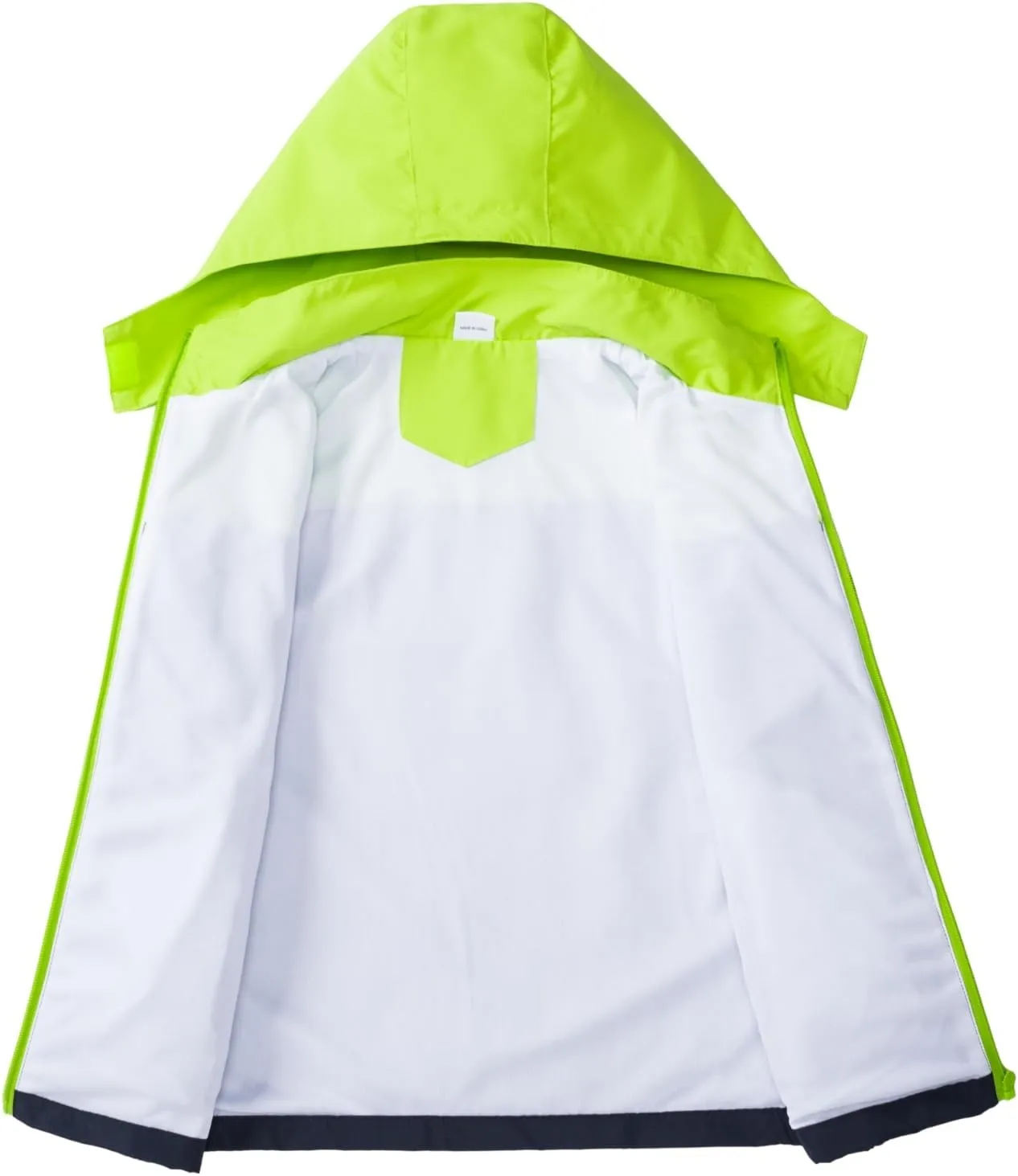 Waterproof Hooded Jacket for Boys Girls,Kids Raincoats Outdoor Windbreaker Dinosaur Rain Jacket