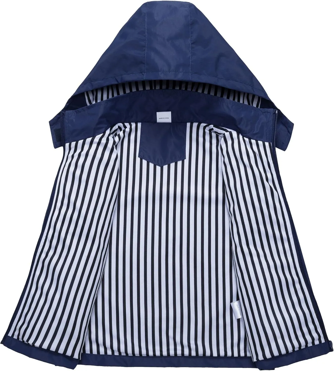 Waterproof Hooded Jacket for Boys Girls,Kids Raincoats Outdoor Windbreaker Dinosaur Rain Jacket