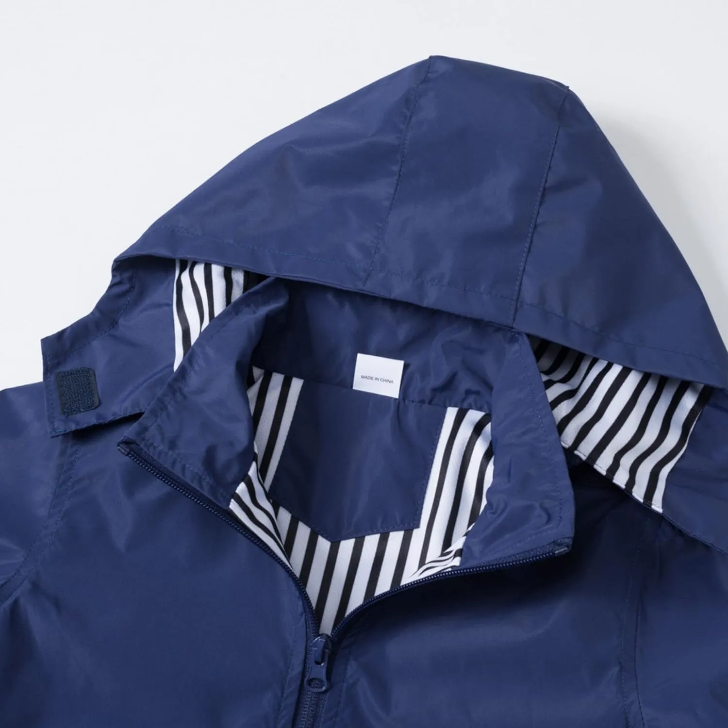 Waterproof Hooded Jacket for Boys Girls,Kids Raincoats Outdoor Windbreaker Dinosaur Rain Jacket