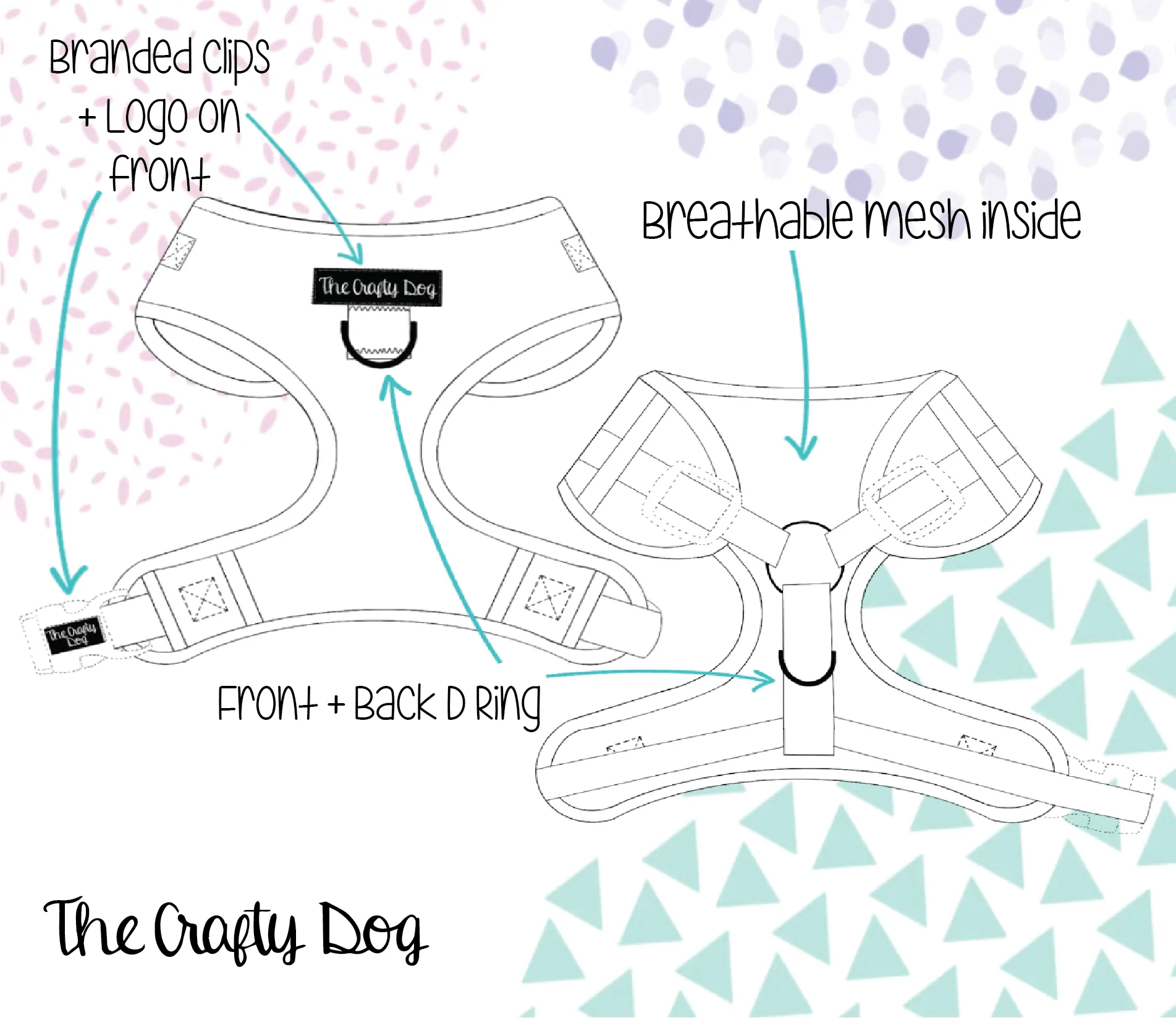Whaling Around Harness