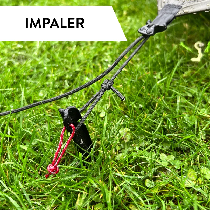 Wild camping tent stake bundle