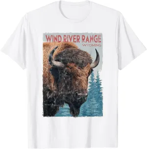 Wind River Range Mountains Wyoming Hiking Outdoors Vintage T-Shirt