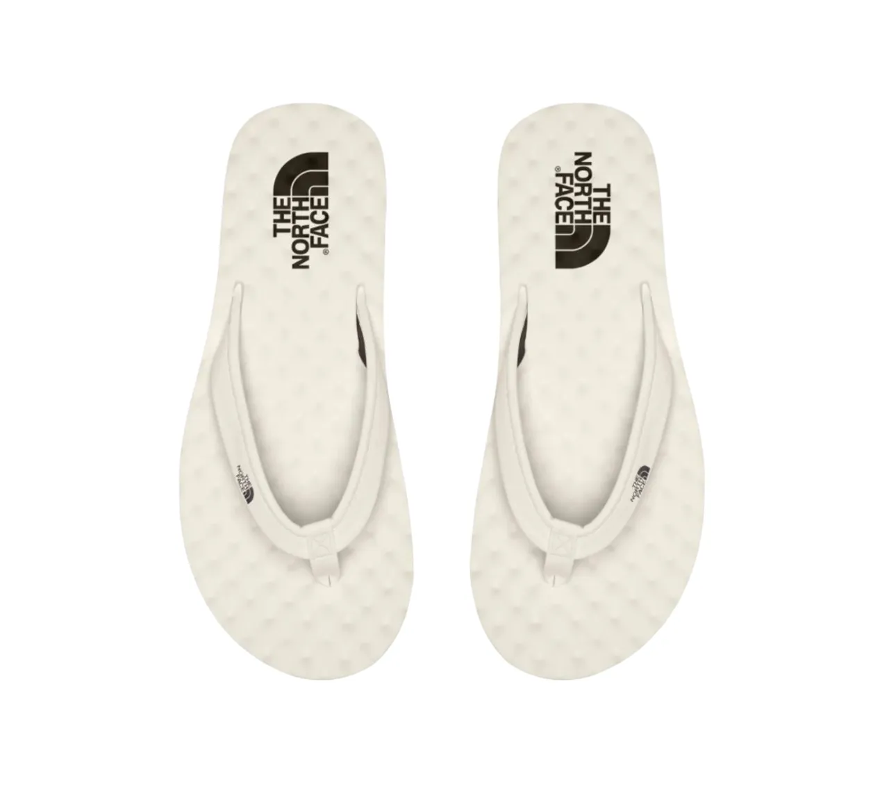 Womens The North Face Base Camp Mini II Thongs White