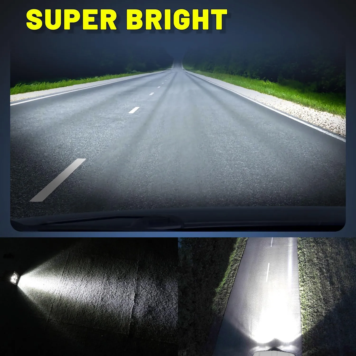 YCHOW-TECH LED Cubes 2PCS 3Inch 100W CREE LED Spot Light Pods 3x3 Fog Lights Square 10000 Lumens Reverse Black Offroad Backup Ditch Light Grill Mount for Truck Golf Cart ATV UTV