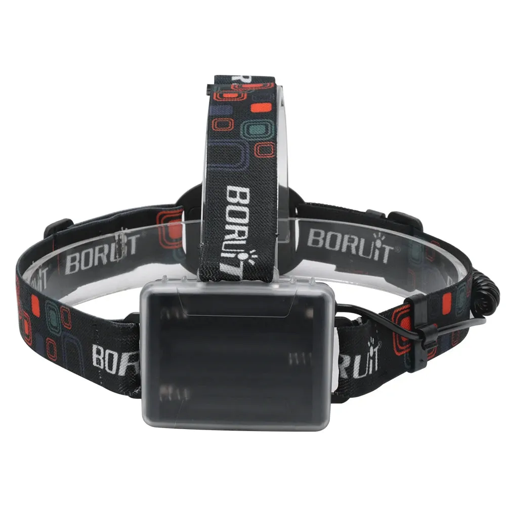 Zoom Headlamp LED Powerful Headlight Waterproof Head Torch Camping Hunting Flashlight Use AA Battery